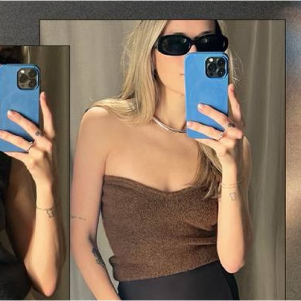 NWT Zara Knit Bustier